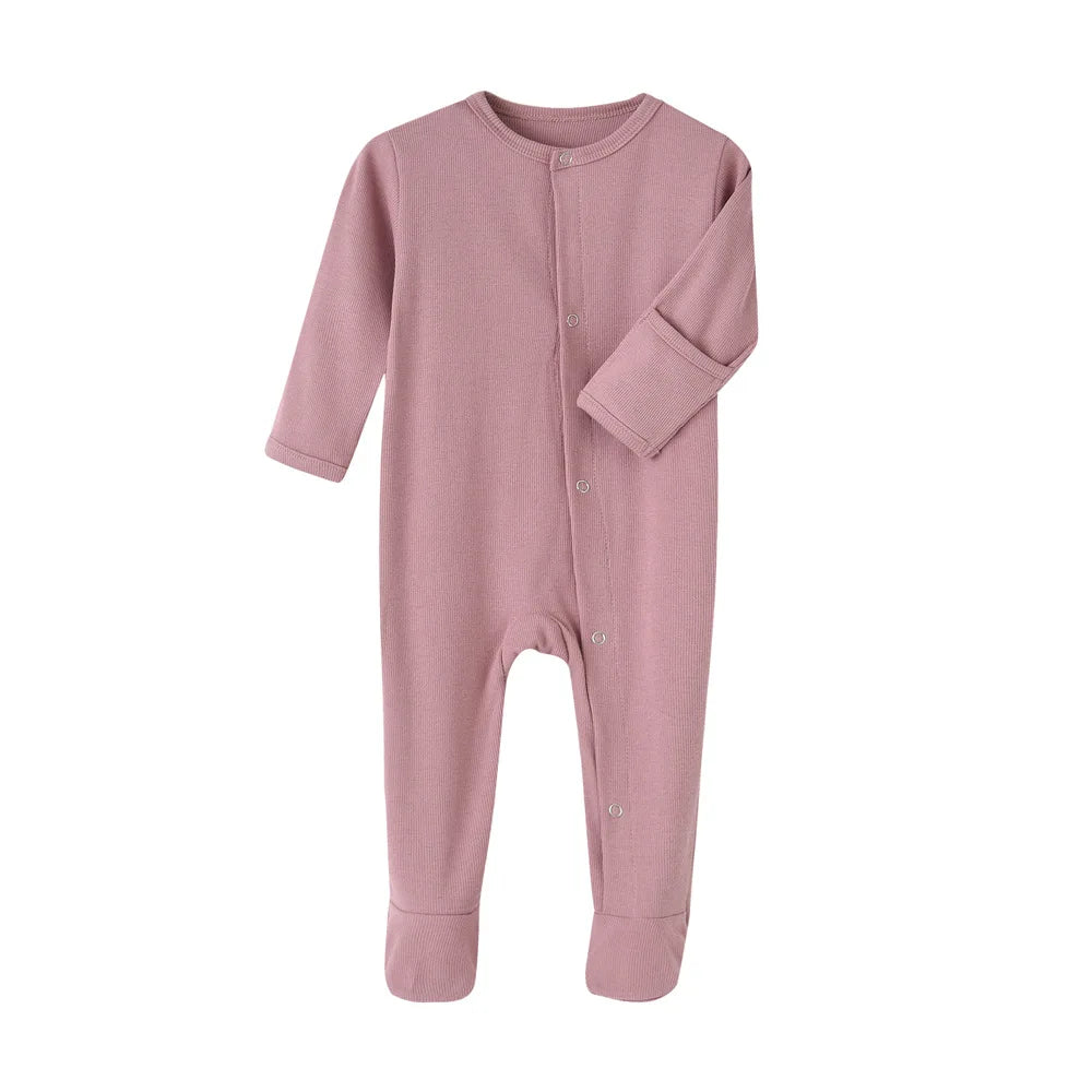 100% Cotton Jumpsuits Newborn Baby Rompers Sleepsuits INS Jumpers One-pieces Sleepers Autumn Spring Growings Roupa De Bebe Grows