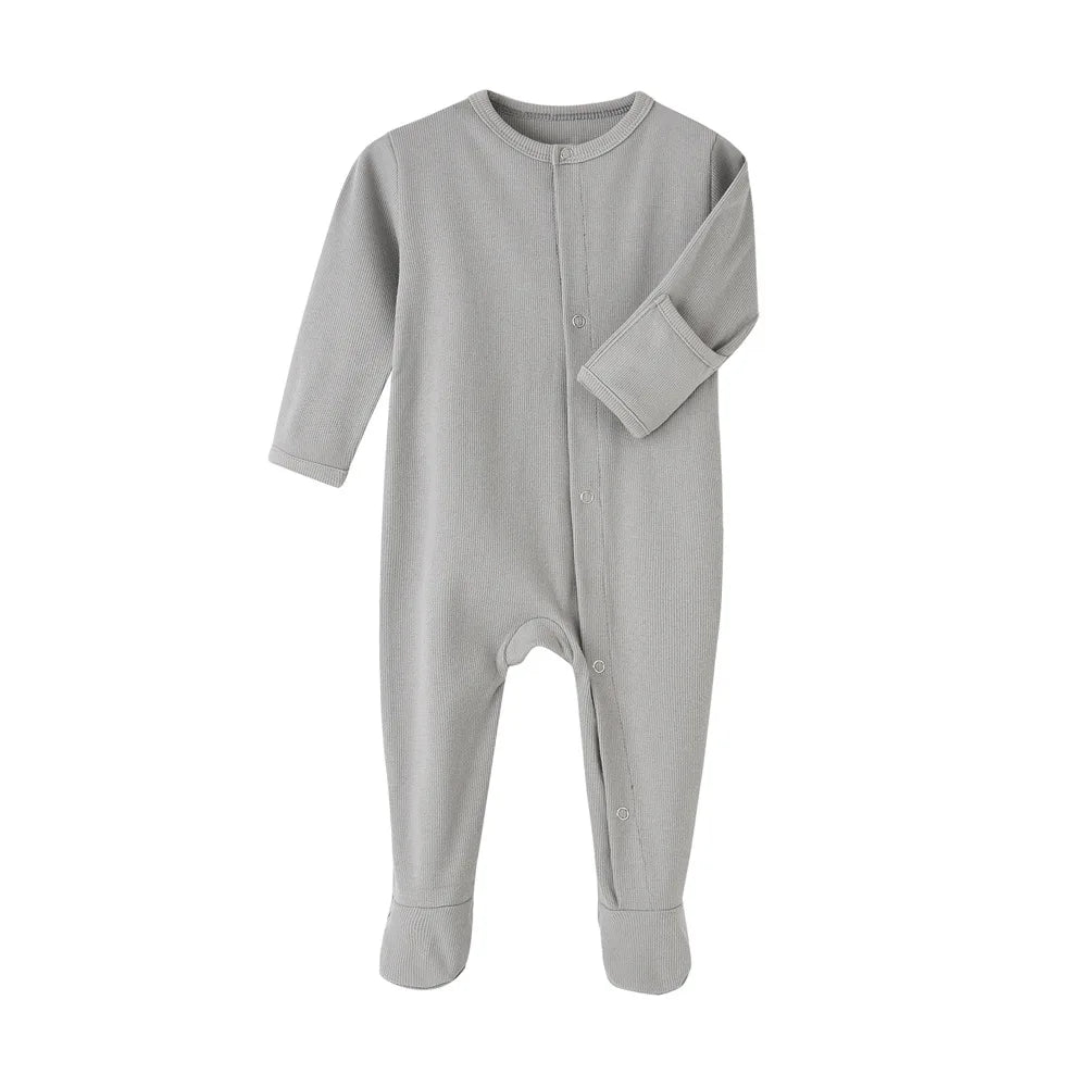 100% Cotton Jumpsuits Newborn Baby Rompers Sleepsuits INS Jumpers One-pieces Sleepers Autumn Spring Growings Roupa De Bebe Grows