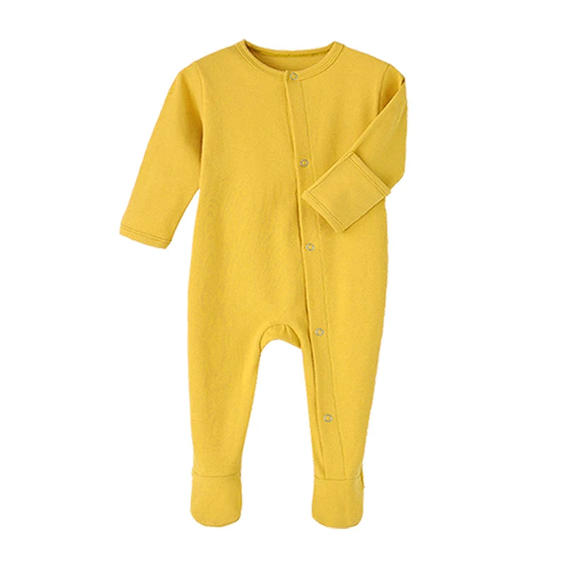 100% Cotton Jumpsuits Newborn Baby Rompers Sleepsuits INS Jumpers One-pieces Sleepers Autumn Spring Growings Roupa De Bebe Grows