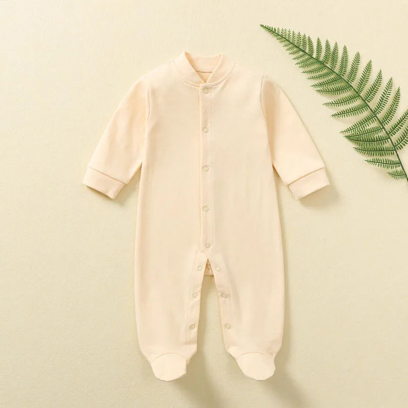 100% Cotton Jumpsuits Newborn Baby Rompers Sleepsuits INS Jumpers One-pieces Sleepers Autumn Spring Growings Roupa De Bebe Grows