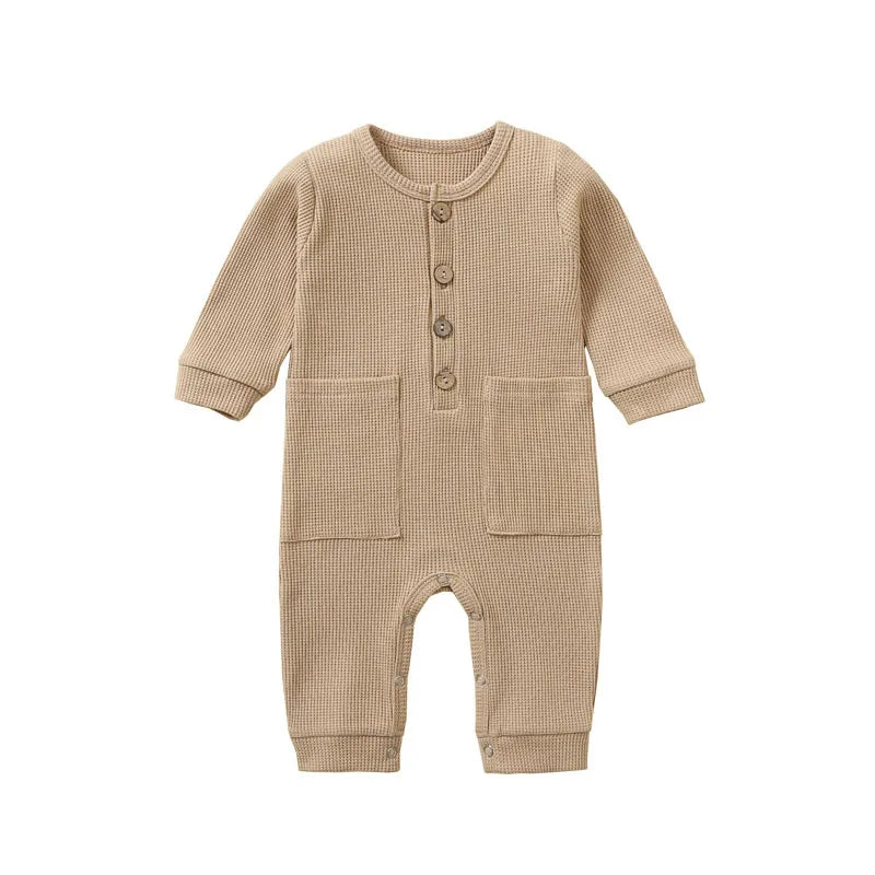 100% Cotton Jumpsuits Newborn Baby Rompers Sleepsuits INS Jumpers One-pieces Sleepers Autumn Spring Growings Roupa De Bebe Grows