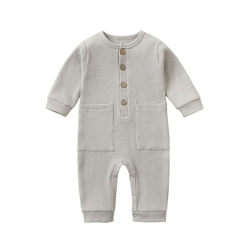 100% Cotton Jumpsuits Newborn Baby Rompers Sleepsuits INS Jumpers One-pieces Sleepers Autumn Spring Growings Roupa De Bebe Grows