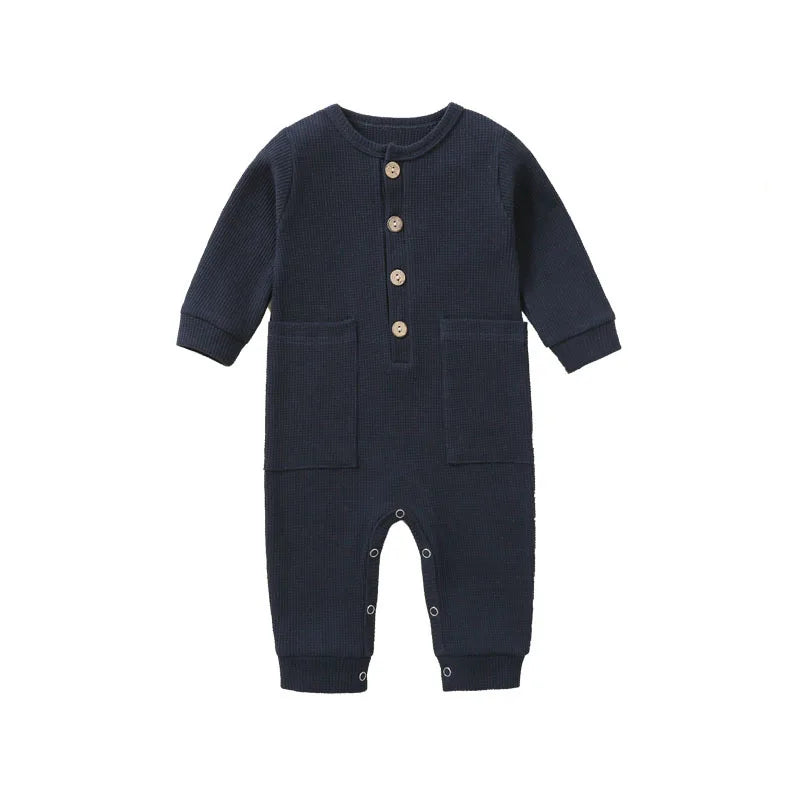 100% Cotton Jumpsuits Newborn Baby Rompers Sleepsuits INS Jumpers One-pieces Sleepers Autumn Spring Growings Roupa De Bebe Grows